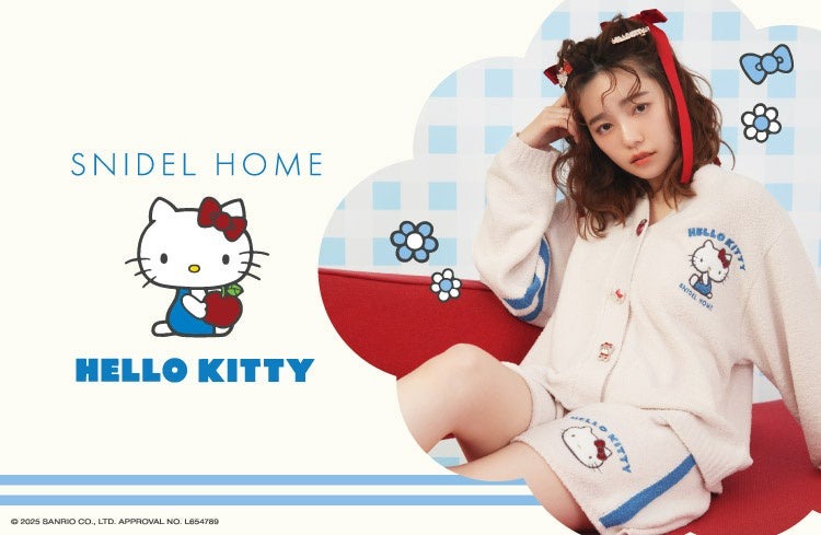 〈スナイデル ホーム〉世界中で愛されている「ハローキティ」とブランド初のコラボレーションが実現！2月12日(水)よりオンラインにて先行発売 | 株式会社マッシュホールディングスのプレスリリース