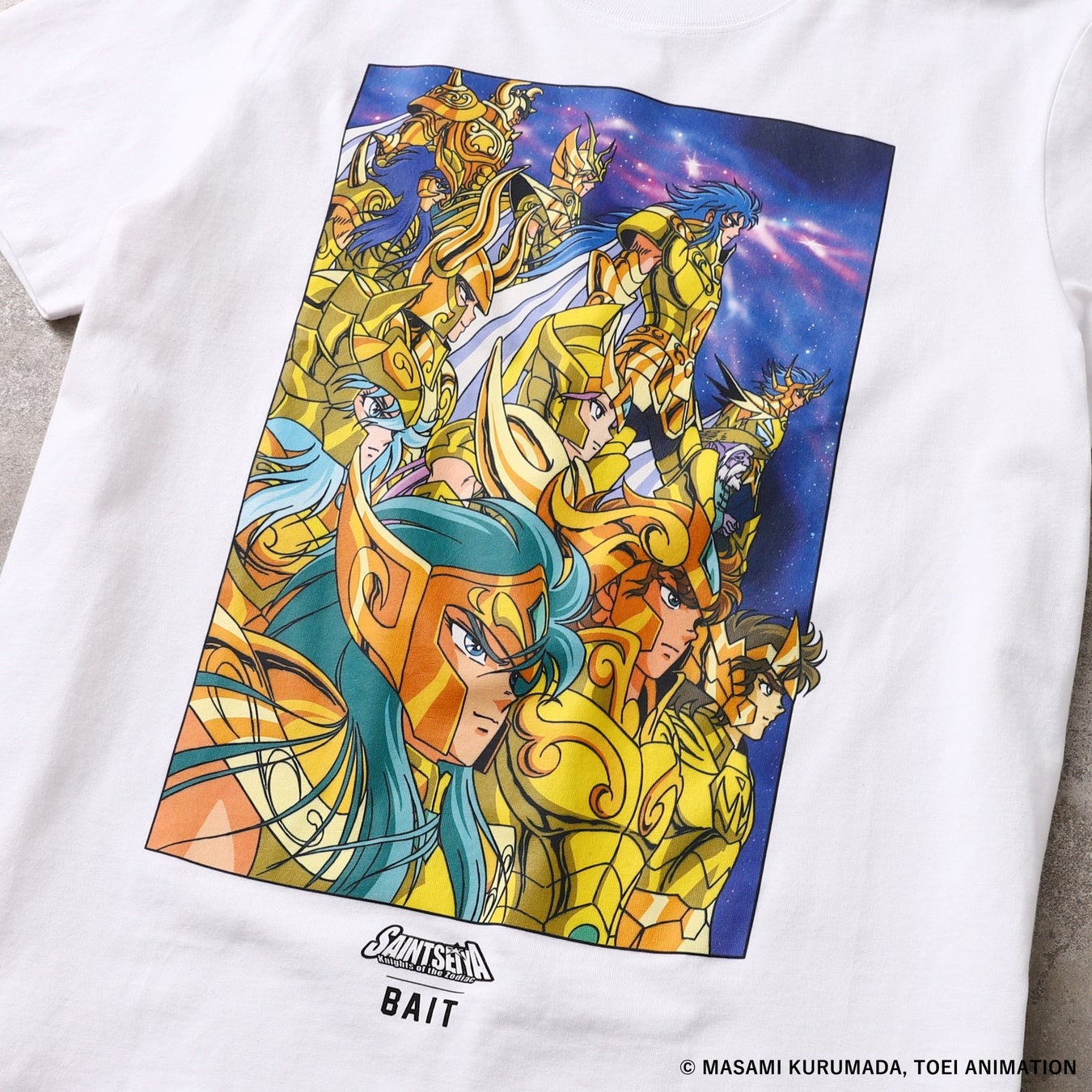 集大成となる3度目のコラボレーション。BAITよりTVアニメ『聖闘士星矢』とのカプセルコレクションが新登場