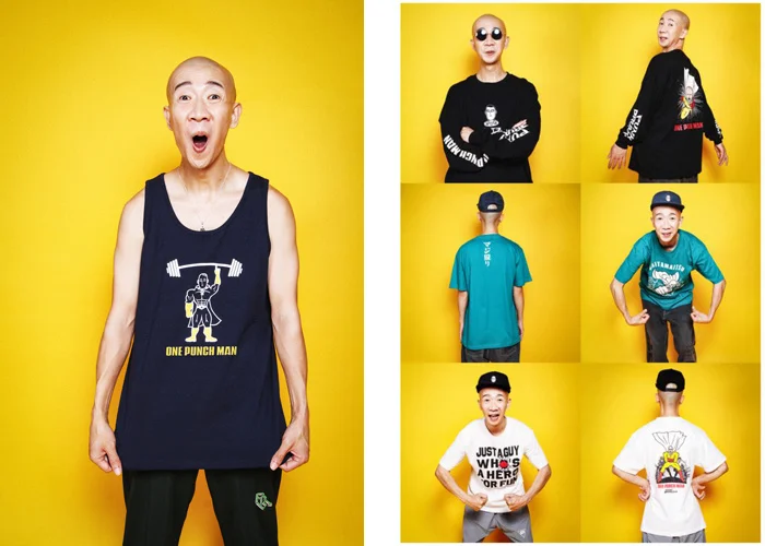 TVアニメ『ワンパンマン』が人気アパレルブランド『PUNK DRUNKERS』とコラボ オリジナルデザインの“サイタマ”やサイタマに扮した“あいつ”のTシャツなどアパレル商品を発売