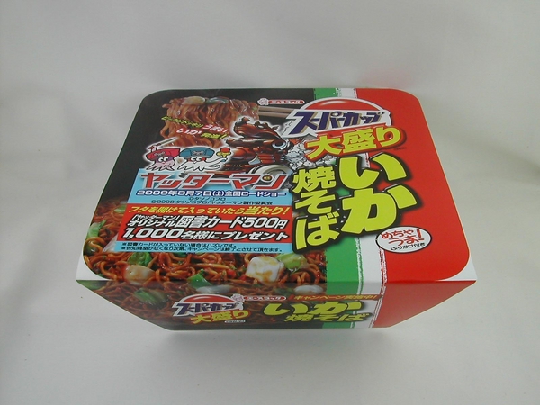 スーパーカップ　大盛りいか焼そば / スーパーカップ　大盛りぶた塩焼そば　新発売