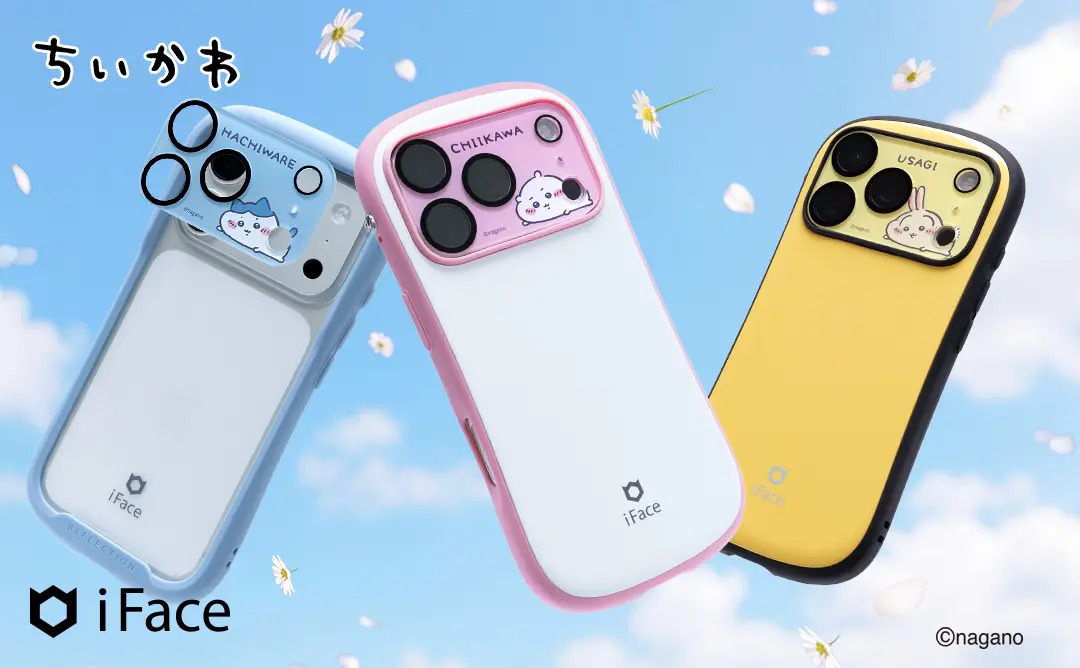 iFaceから、『ちいかわ』デザインのカメラレンズプロテクターが新登場 | Hamee株式会社のプレスリリース