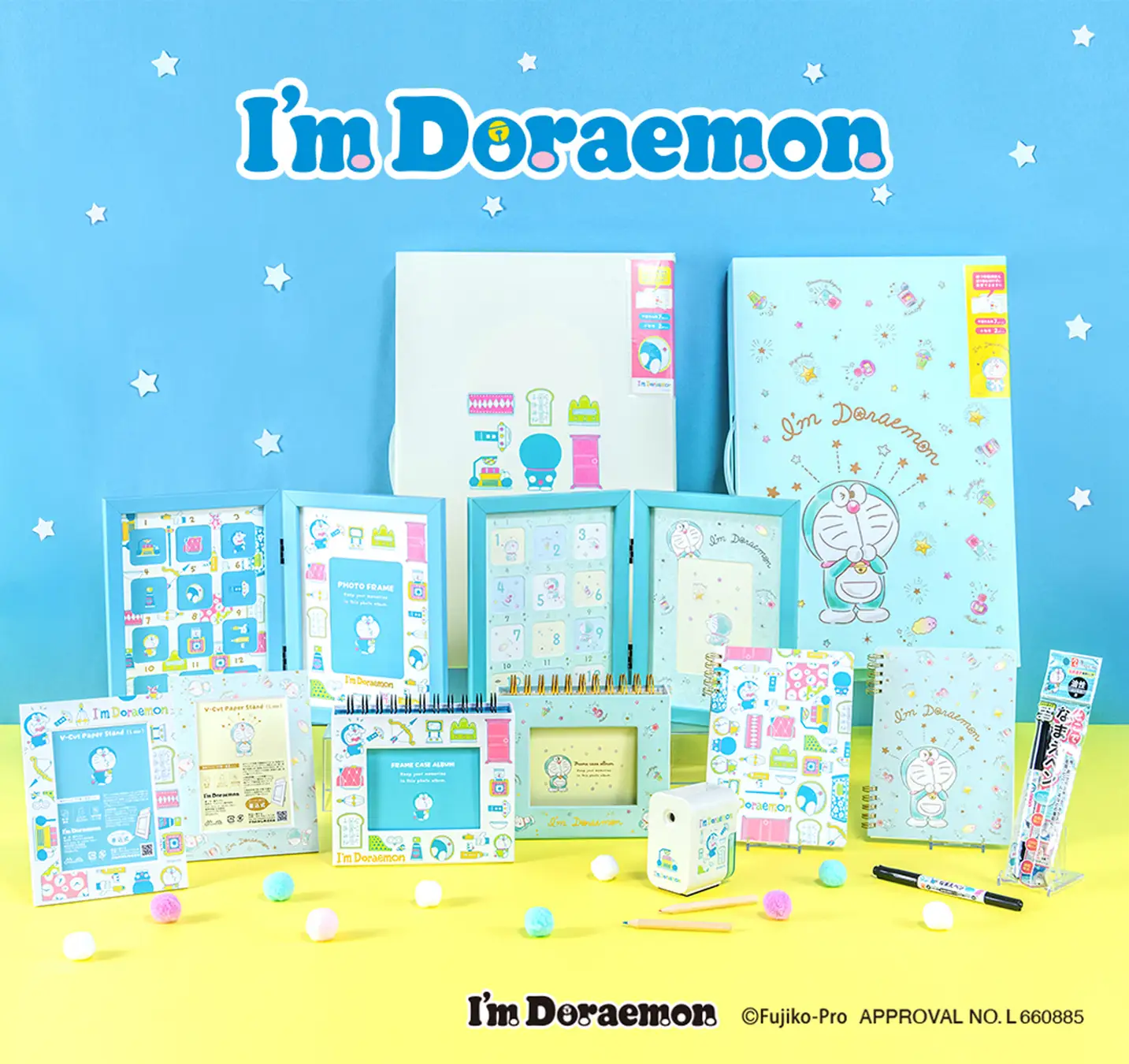 大人気「I'm Doraemonシリーズ」 7種12品番を新発売