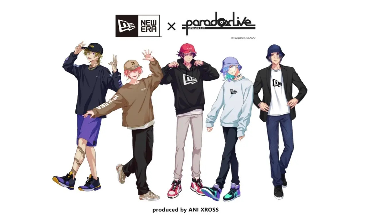 HIPHOPメディアミックスプロジェクト「Paradox Live」と人気ヘッドウェア＆アパレルブランド「NEW ERA」の第一弾コラボレーションキャップをリリース！ | 株式会社プロダクト・ネットワークのプレスリリース