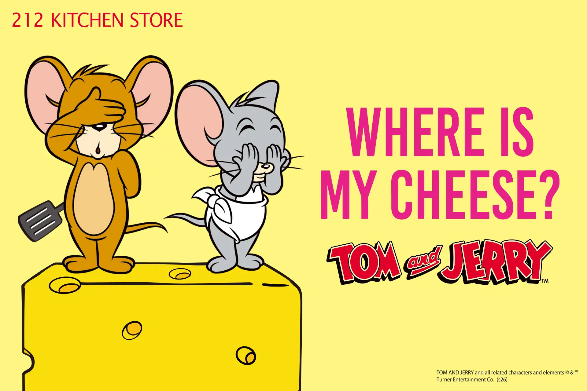 【212 KITCHEN STORE】『トムとジェリー』とのコラボ商品が登場!2月12日(木)よりオンラインストア先行発売開始